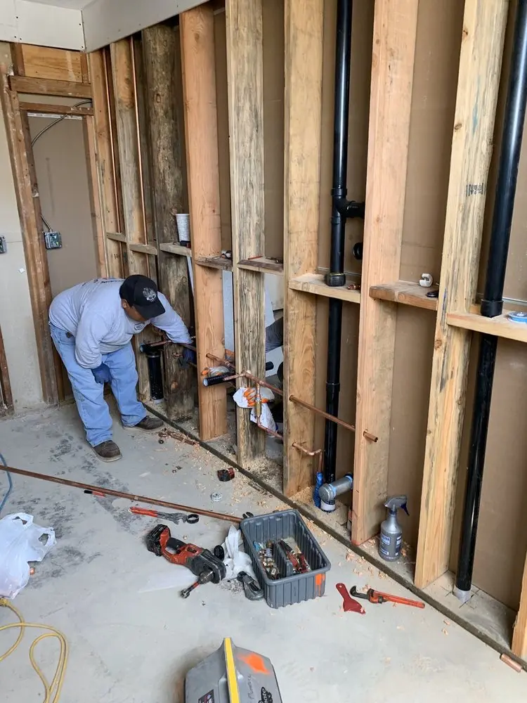 Commercial rough-in plumbing for Commercial Plumbing in Hawaiian Gardens